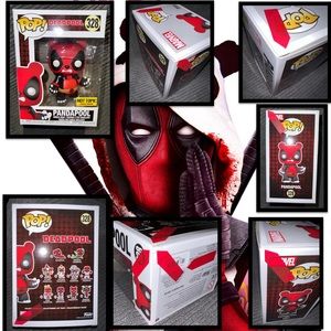 Funko Pop Deadpool Pandapool 328 Hot Topic Exclusive (Refer To Box Condition)